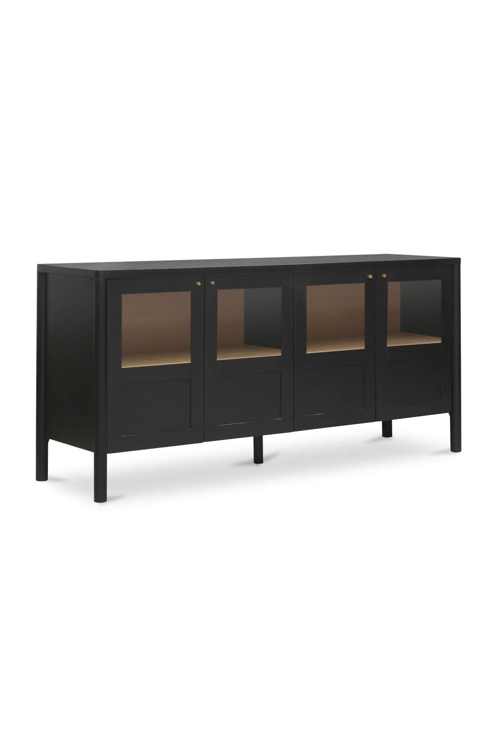 Modern European furniture - Solid Pine 4-Door Sideboard - www.oroa.com