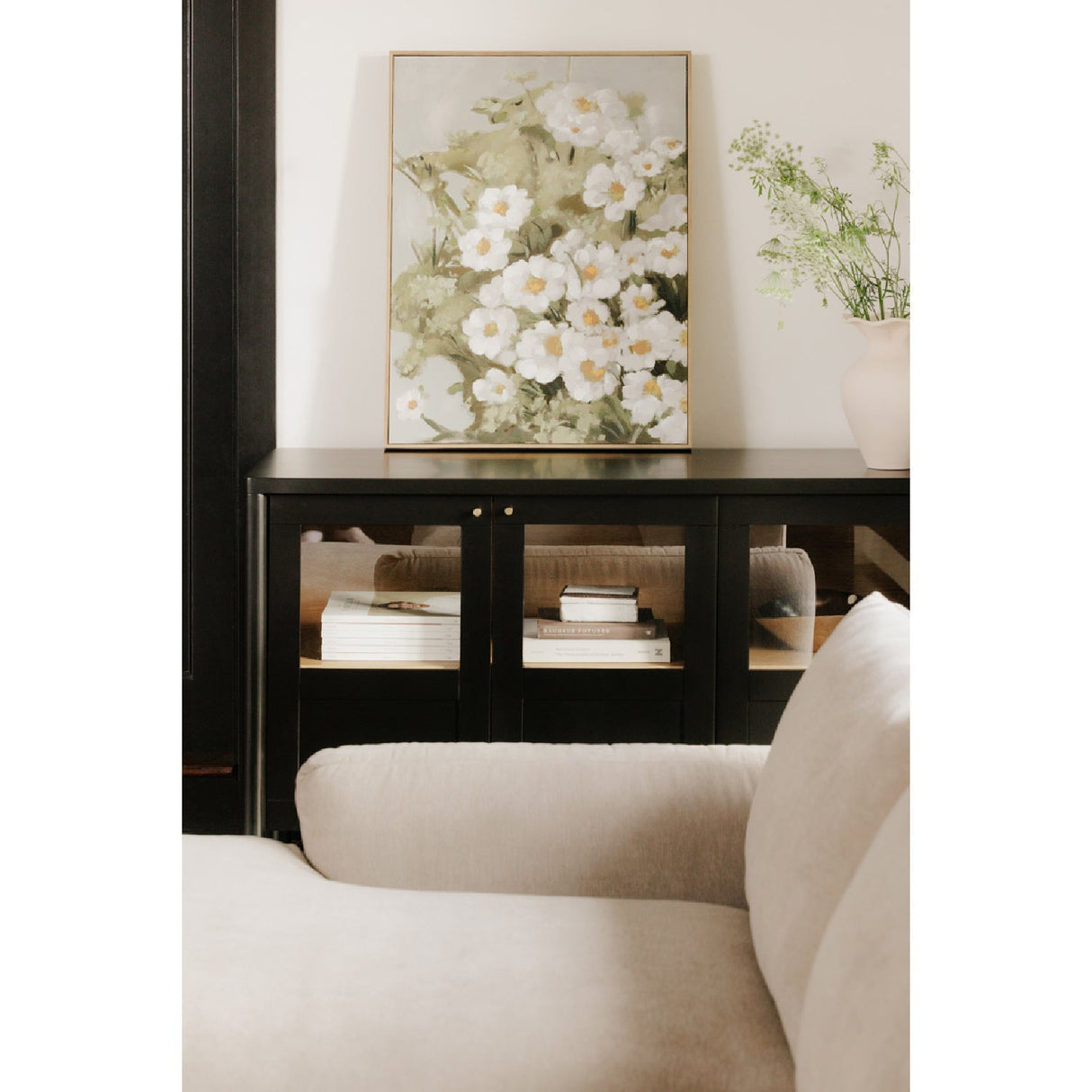 Modern European furniture - Solid Pine 4-Door Sideboard - www.oroa.com