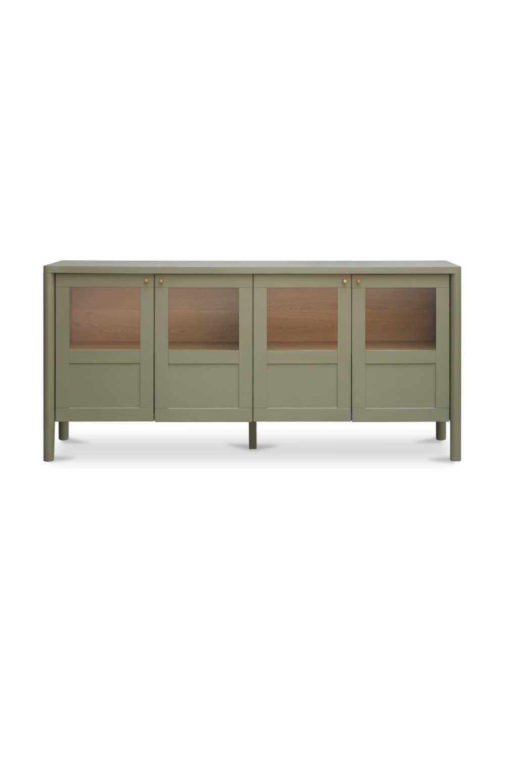 Modern European furniture - Solid Pine 4-Door Sideboard - www.oroa.com