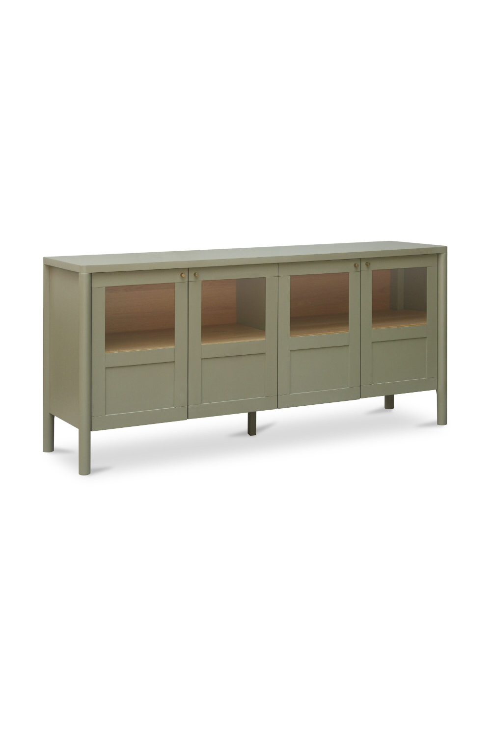 Modern European furniture - Solid Pine 4-Door Sideboard - www.oroa.com