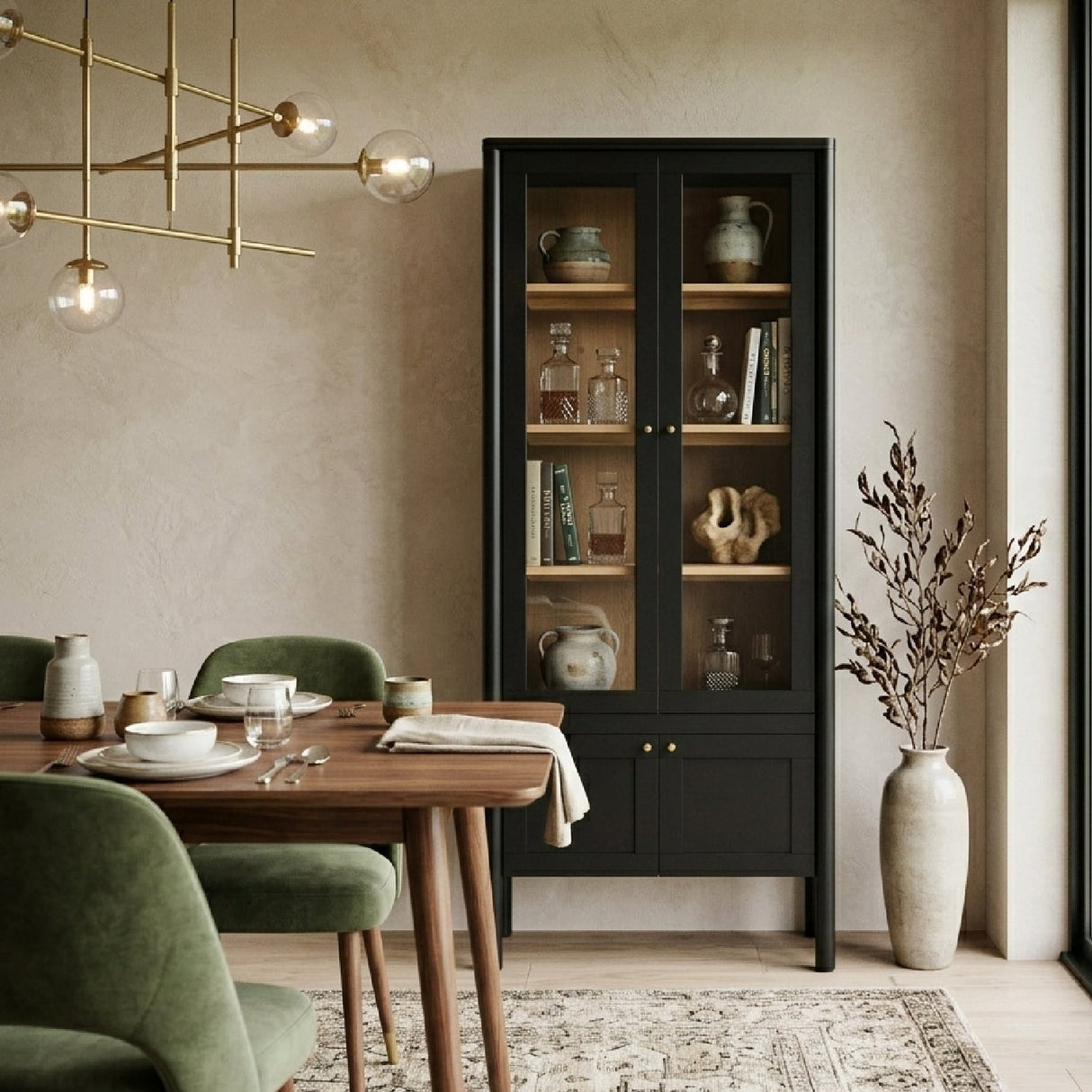 Modern European furniture - Solid Pine Cabinet - www.oroa.com