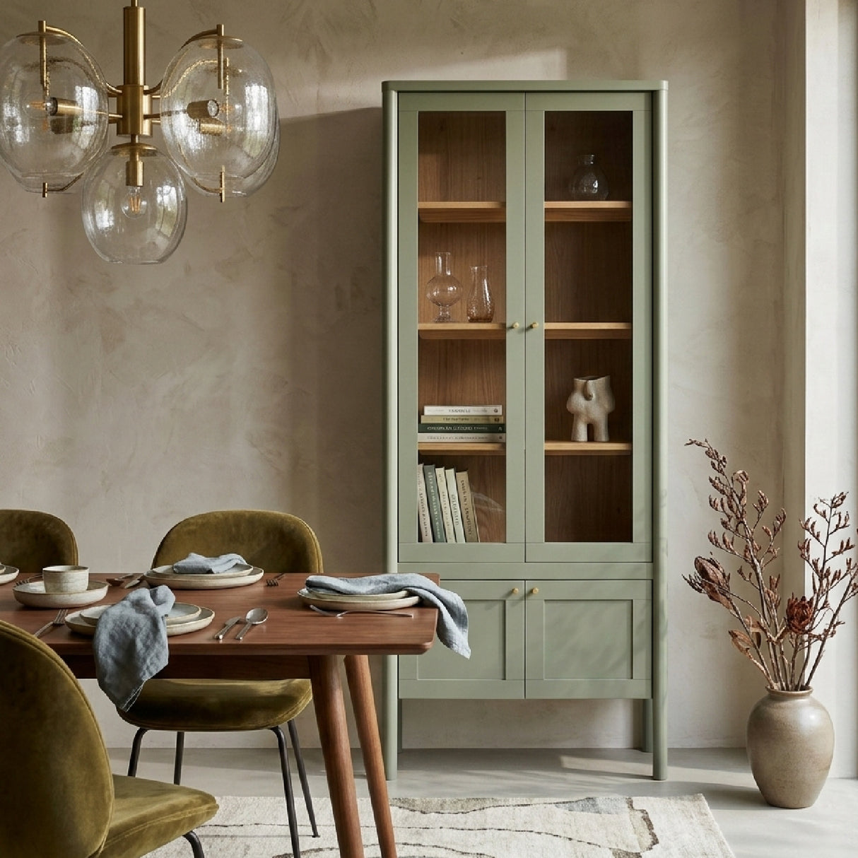 Modern European furniture - Solid Pine Cabinet - www.oroa.com