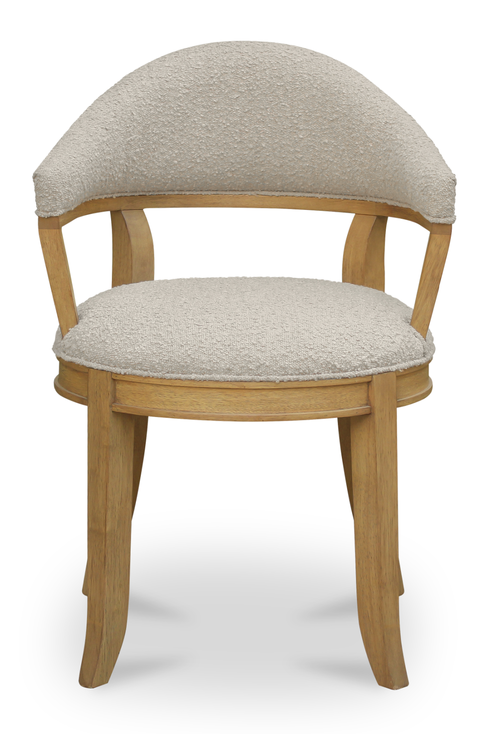 Modern European furniture - Wire-brushed Rubberwood Dining Chair - www.oroa.com