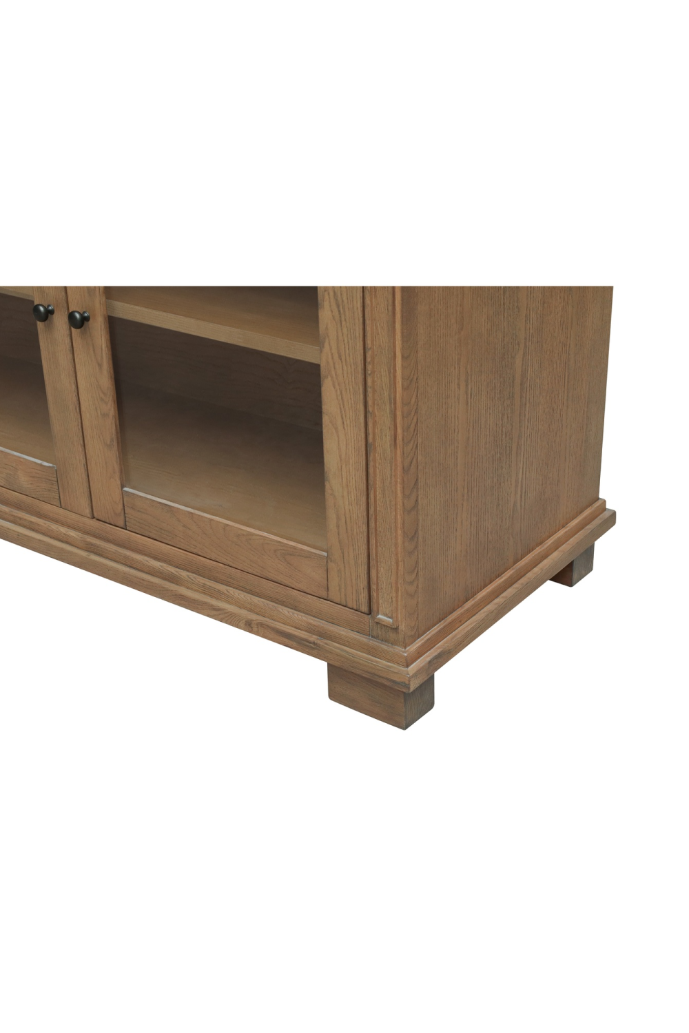 Modern European furniture - Brown Ash 4-Door Sideboard - www.oroa.com