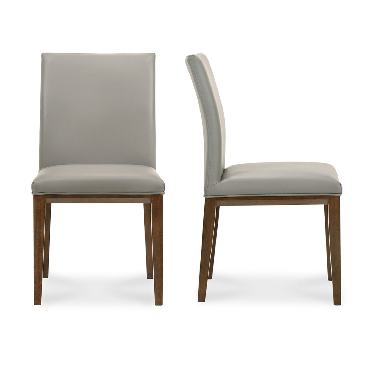 Modern European furniture - Top Grain Leather Dining Chairs (2) - www.oroa.com