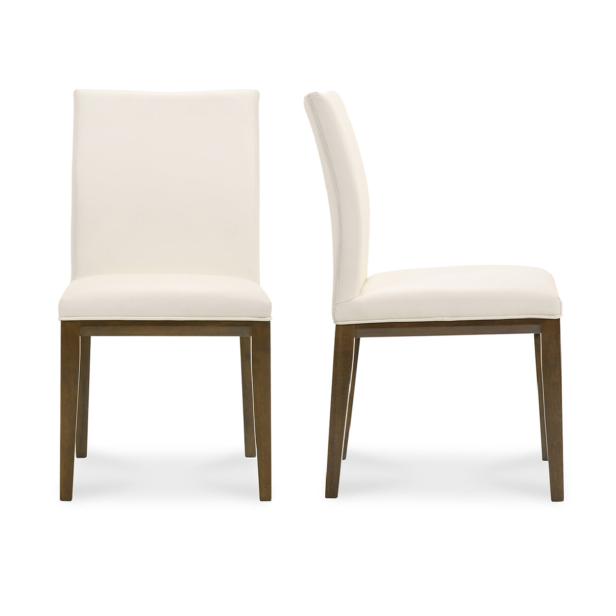 Modern European furniture - Top Grain Leather Dining Chairs (2) - www.oroa.com