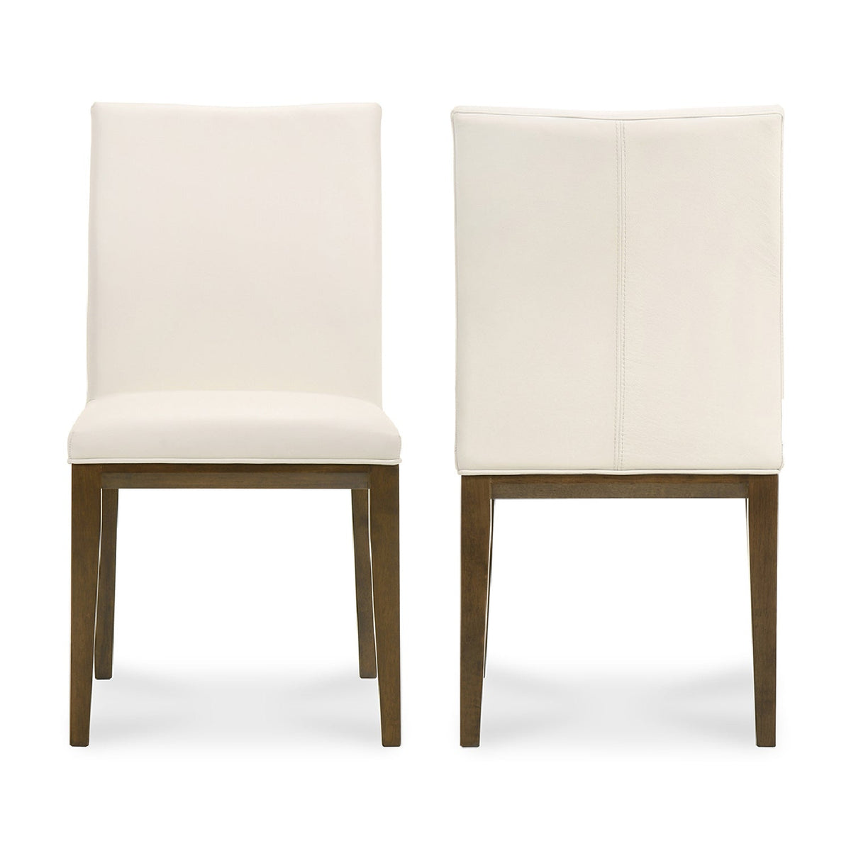 Padded Scandinavian Dining Chairs (2) | Novi Living Frankie