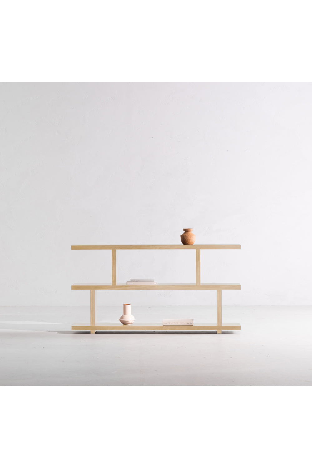 Modern European furniture - White Oak Veneer Shelf - www.oroa.com