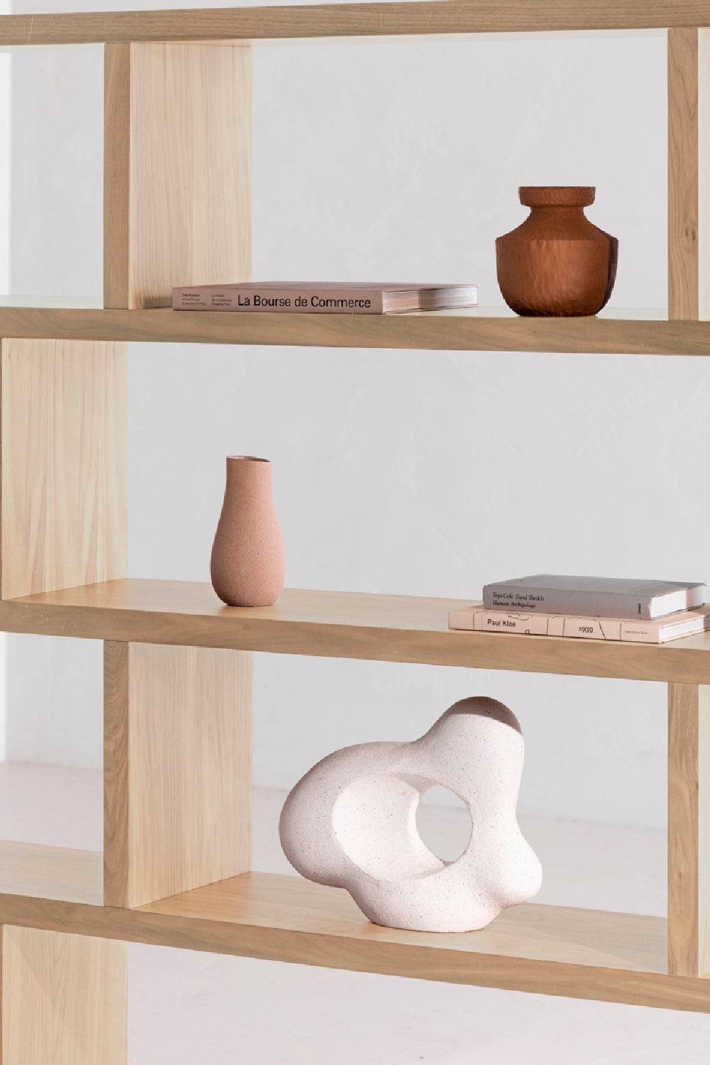 Modern European furniture - White Oak Veneer Shelf - www.oroa.com