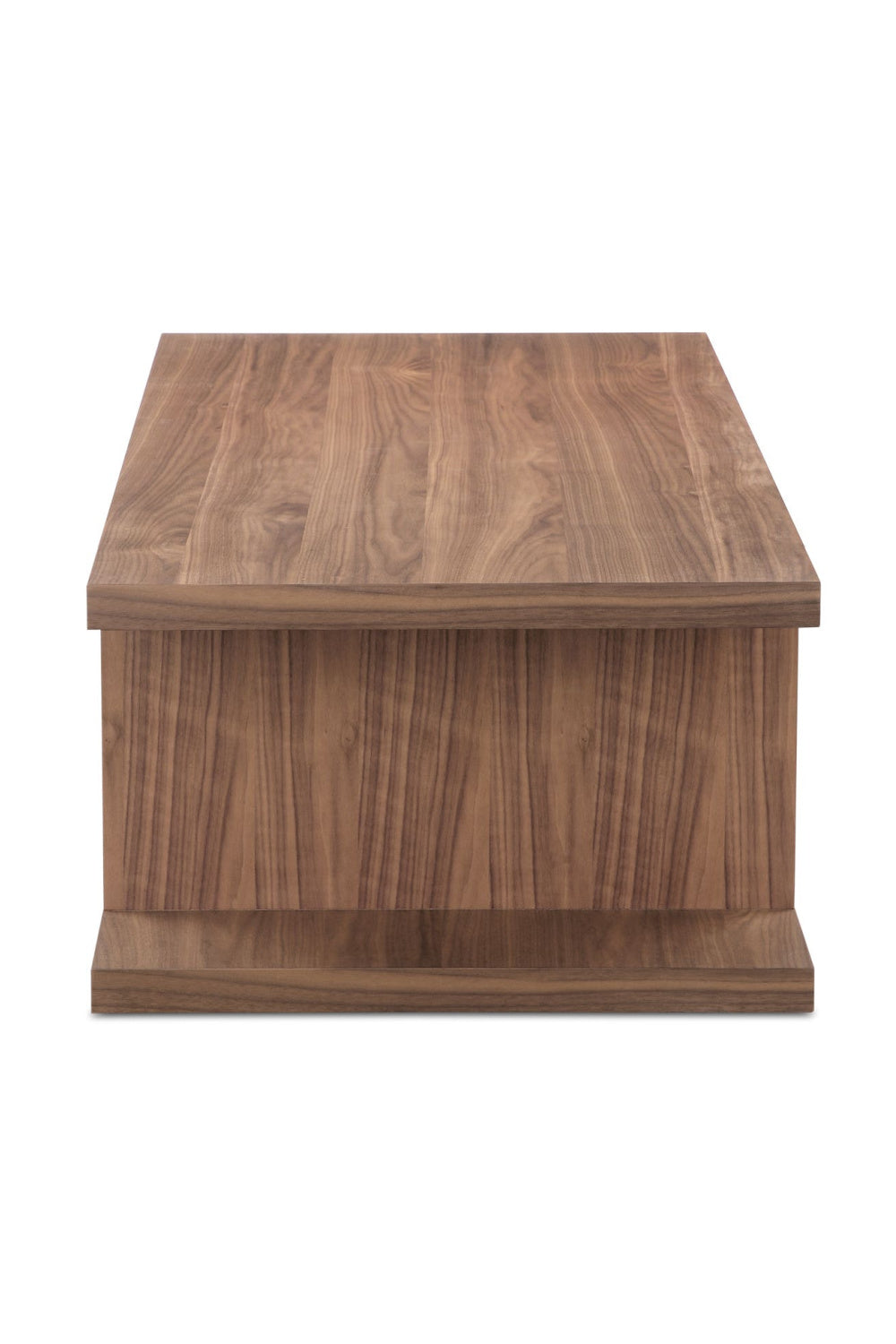 Modern European furniture - Walnut Open-Shelf Coffee Table - www.oroa.com