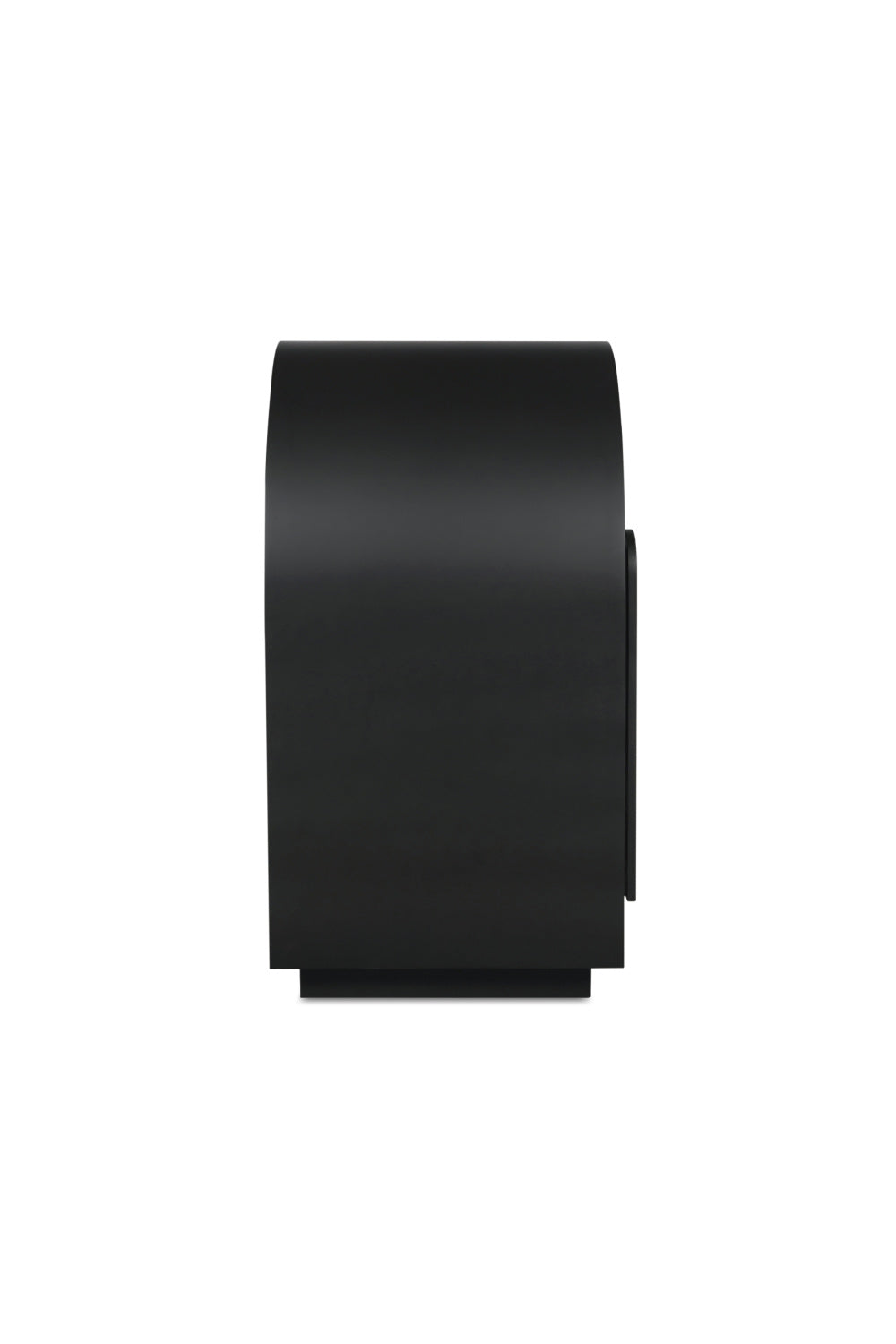 Modern European furniture - Black Arched 4-Door Cabinet - www.oroa.com