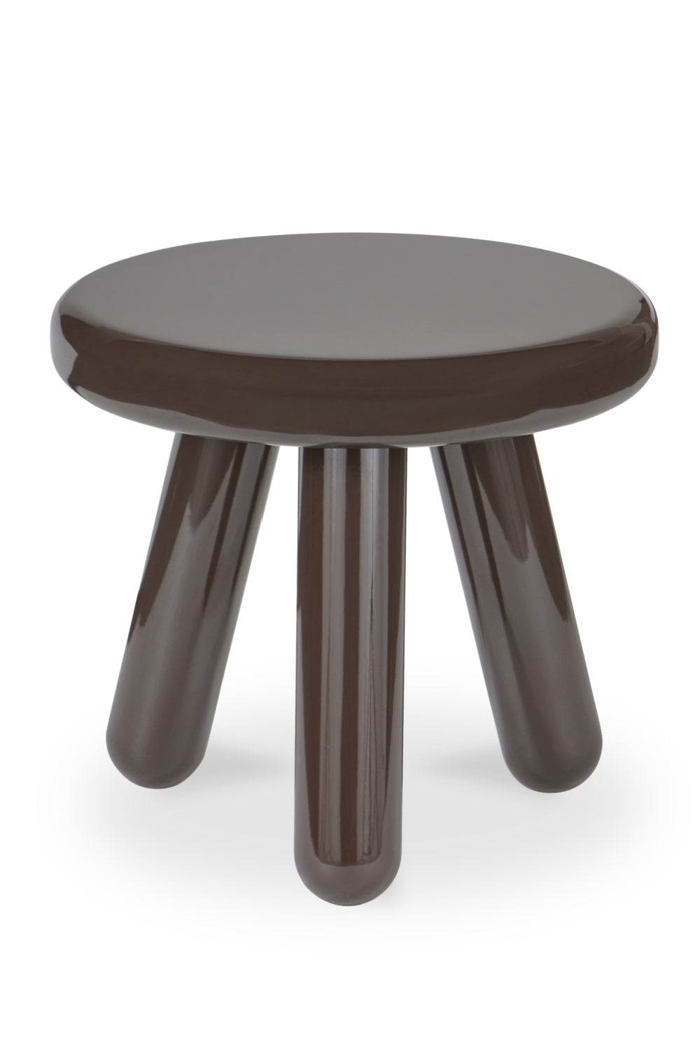Modern European furniture - Lacquered Tripod Accent Table - www.oroa.com