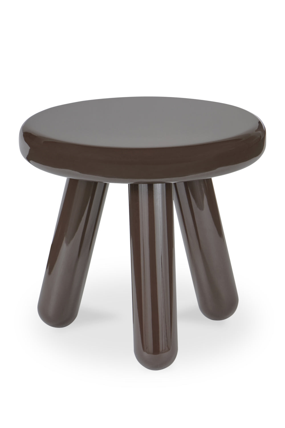 Modern European furniture - Lacquered Tripod Accent Table - www.oroa.com