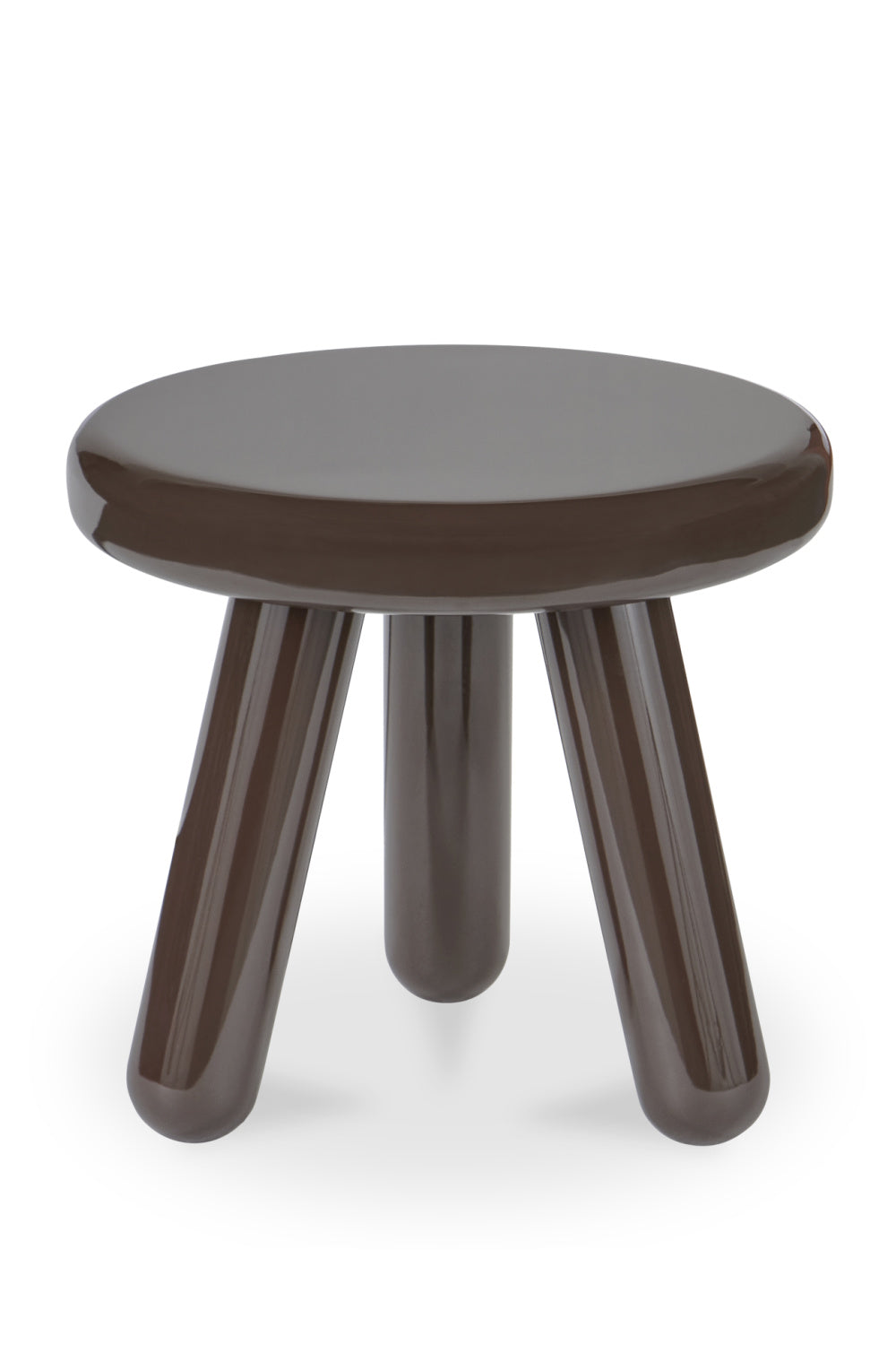 Modern European furniture - Lacquered Tripod Accent Table - www.oroa.com