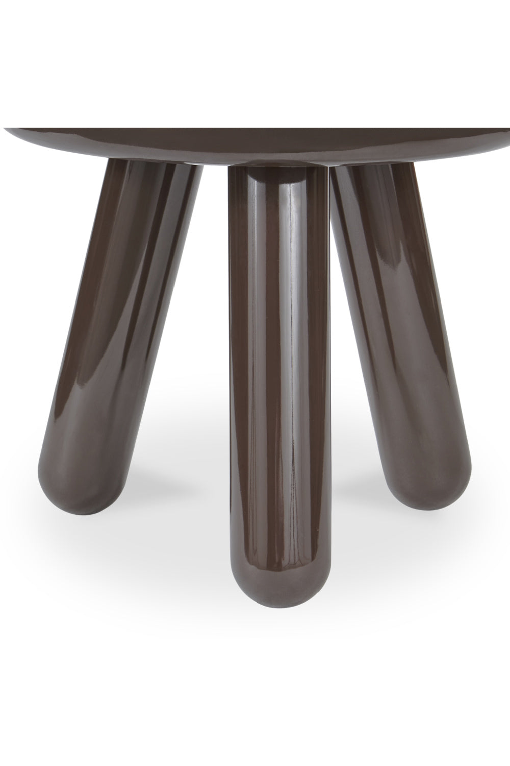 Modern European furniture - Lacquered Tripod Accent Table - www.oroa.com