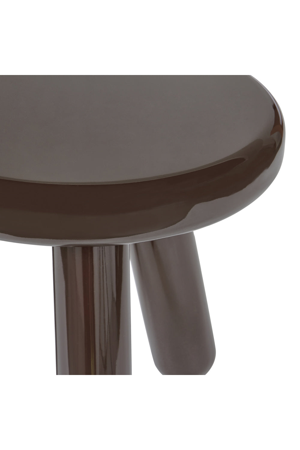 Modern European furniture - Lacquered Tripod Accent Table - www.oroa.com
