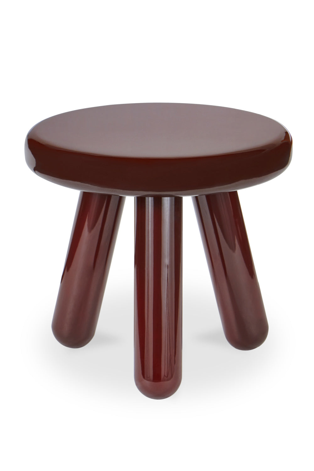 Modern European furniture - Lacquered Tripod Accent Table - www.oroa.com