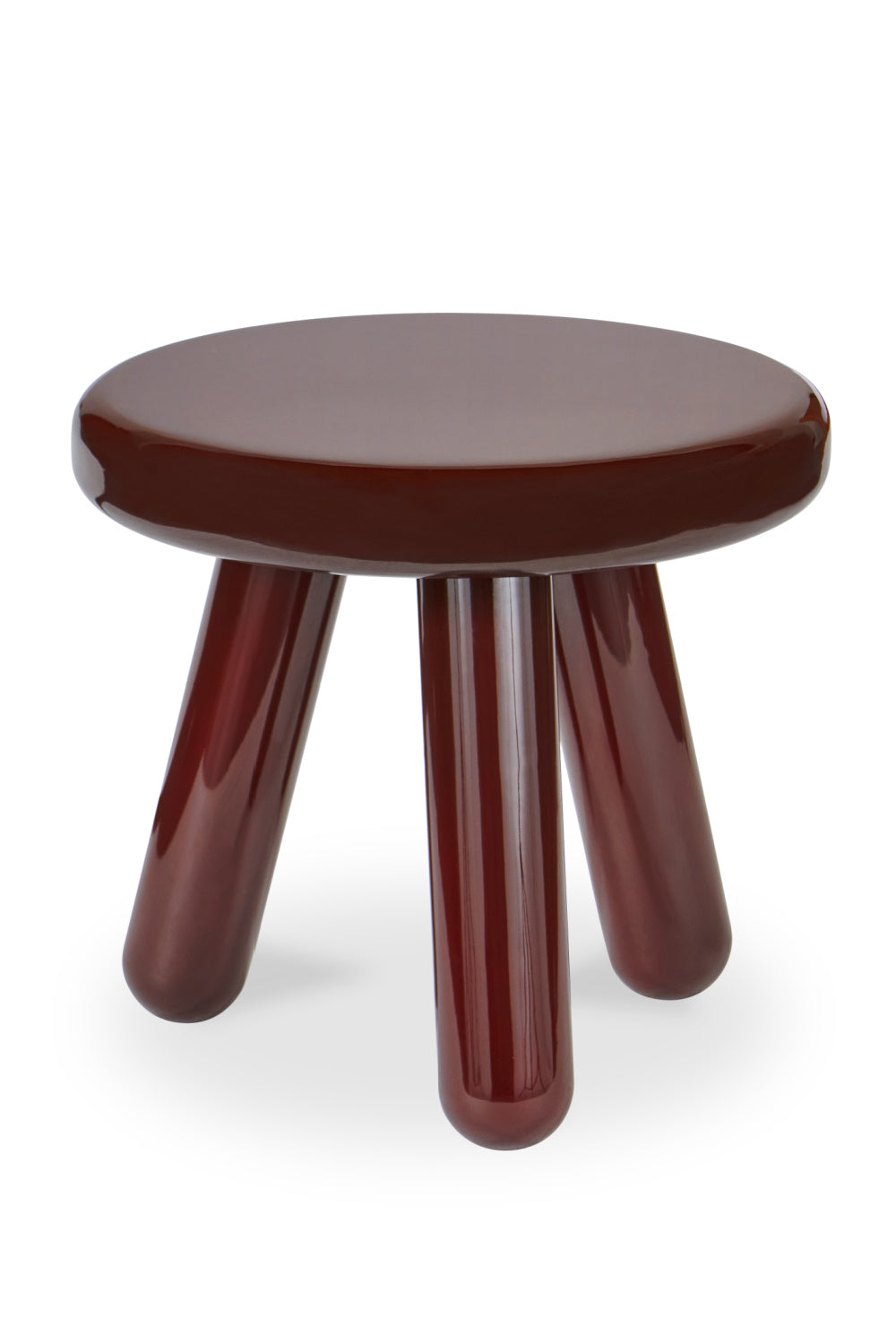 Modern European furniture - Lacquered Tripod Accent Table - www.oroa.com