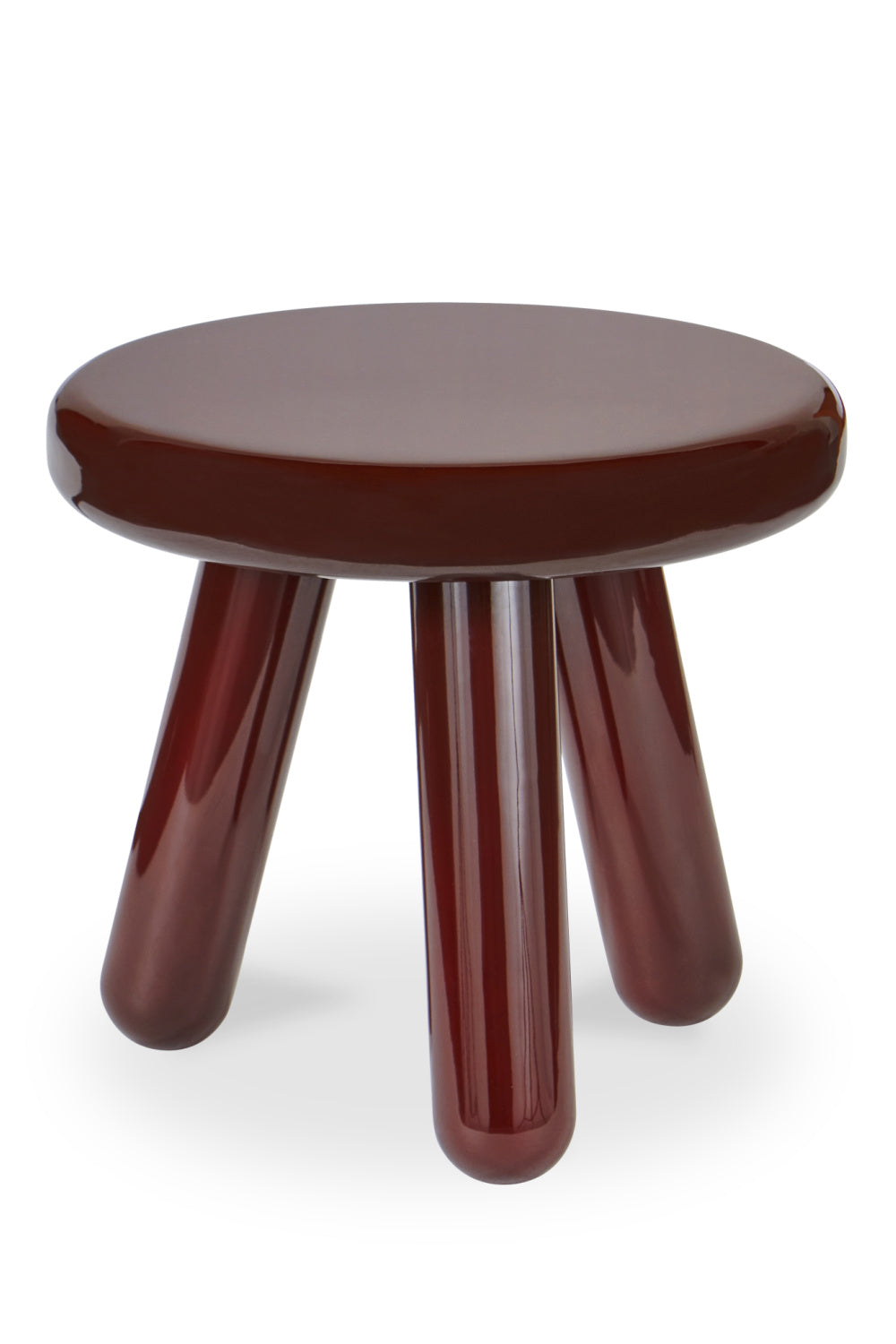 Modern European furniture - Lacquered Tripod Accent Table - www.oroa.com