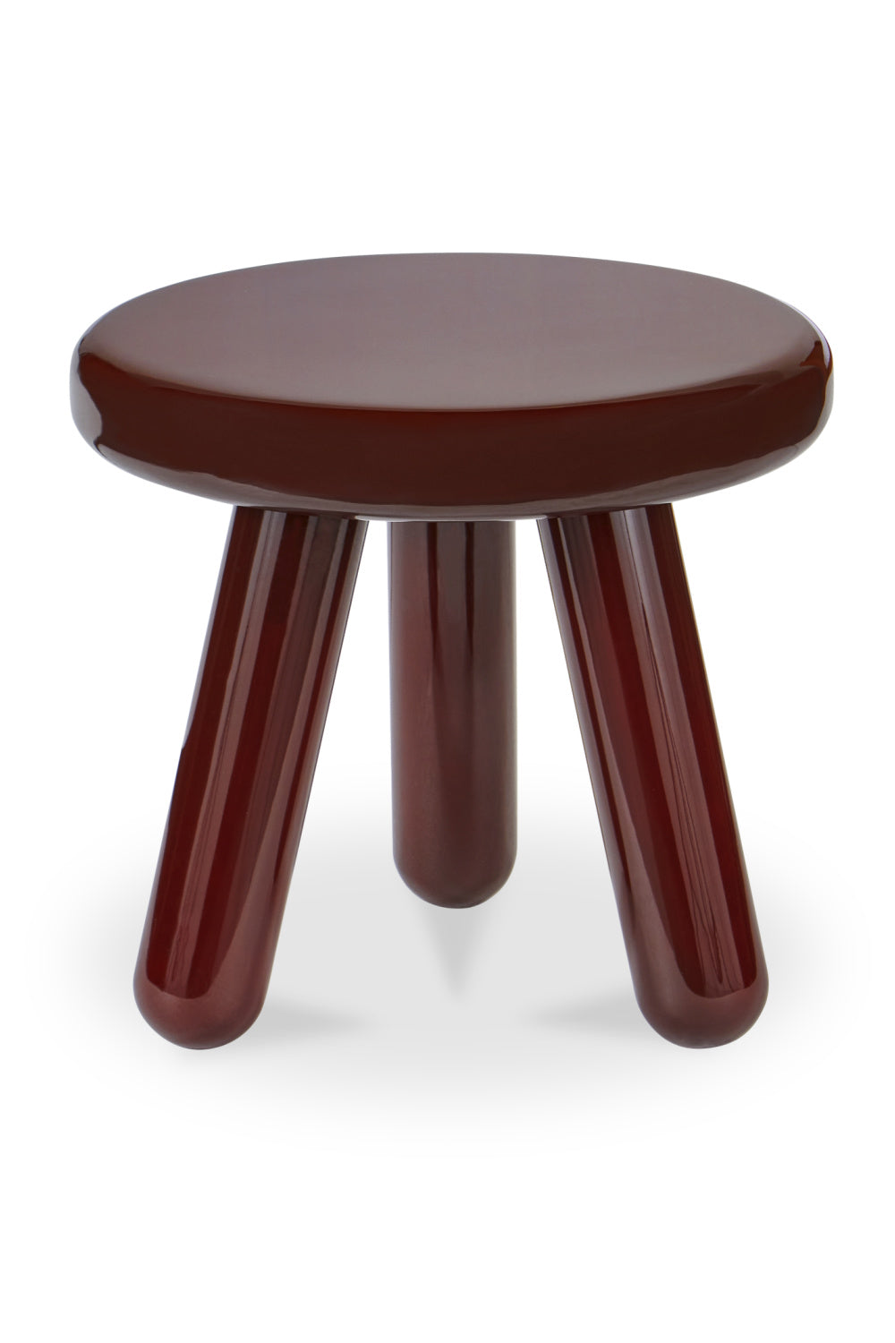Modern European furniture - Lacquered Tripod Accent Table - www.oroa.com