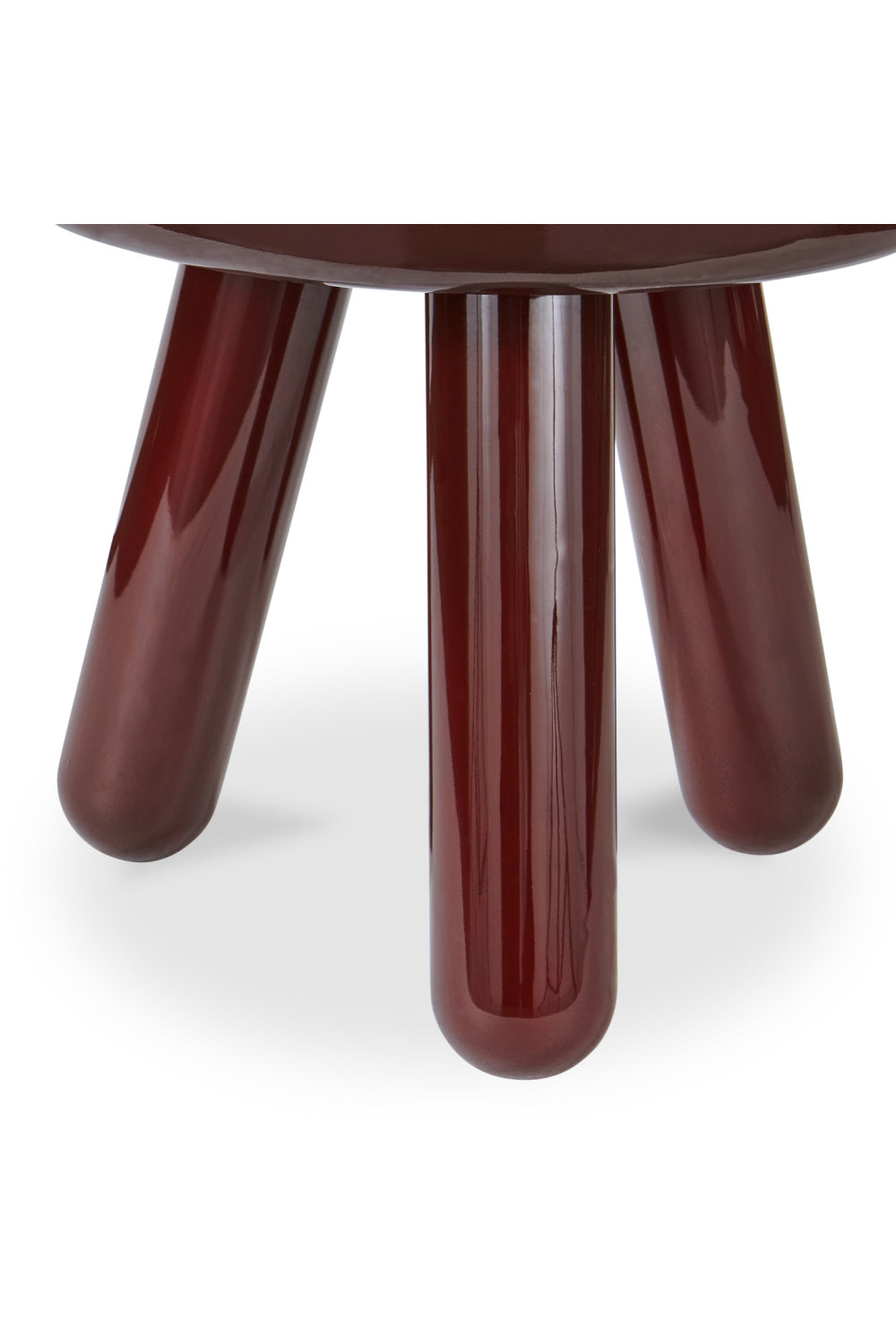 Modern European furniture - Lacquered Tripod Accent Table - www.oroa.com