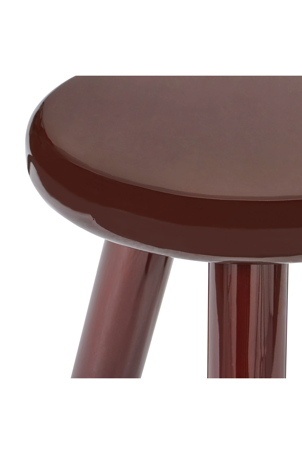 Modern European furniture - Lacquered Tripod Accent Table - www.oroa.com