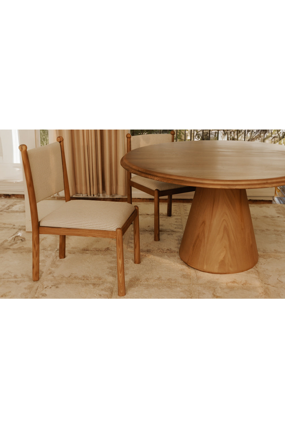 Modern European furniture - Espresso Brown Wood Dining Table - www.oroa.com