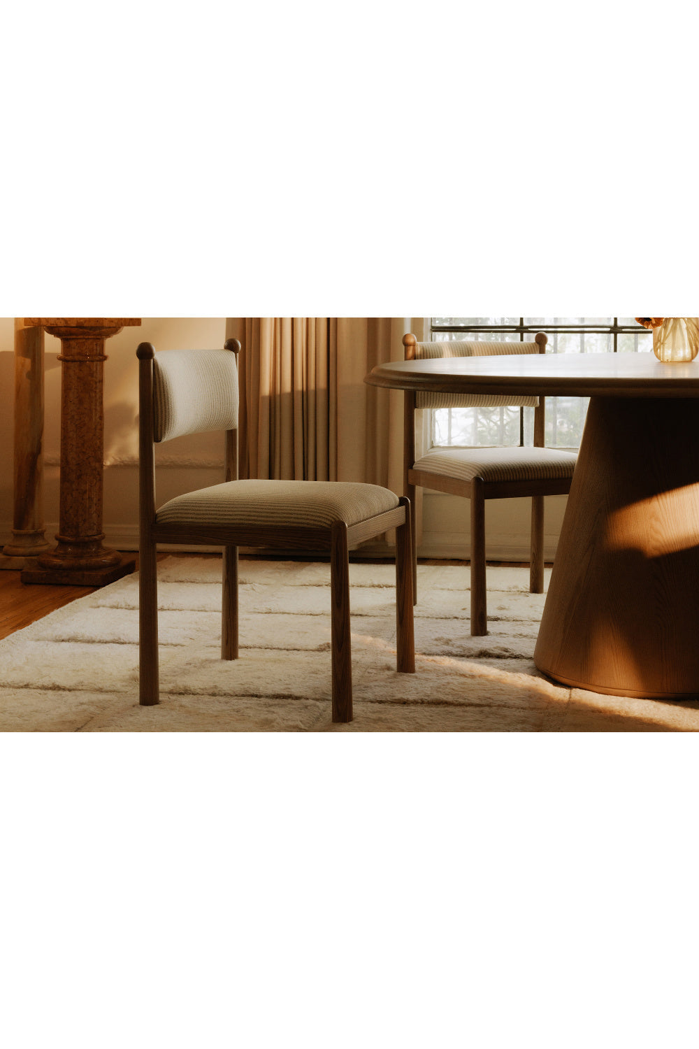 Modern European furniture - Espresso Brown Wood Dining Table - www.oroa.com