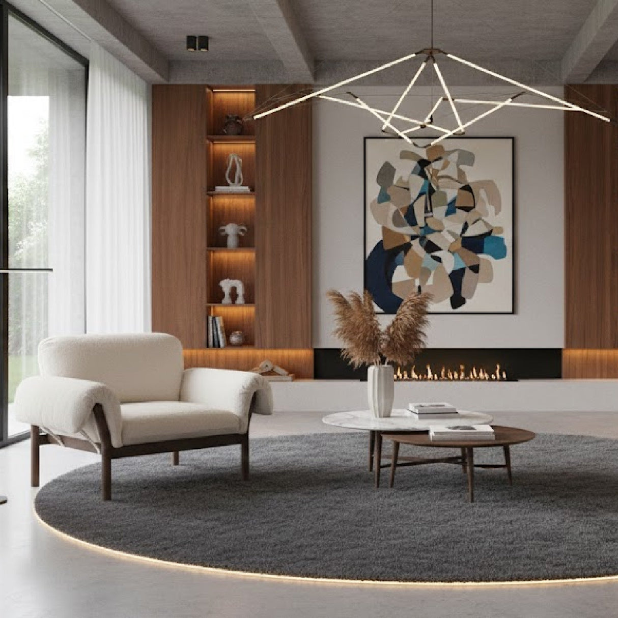 Modern European furniture - Ash-Framed Lounge Chair - www.oroa.com