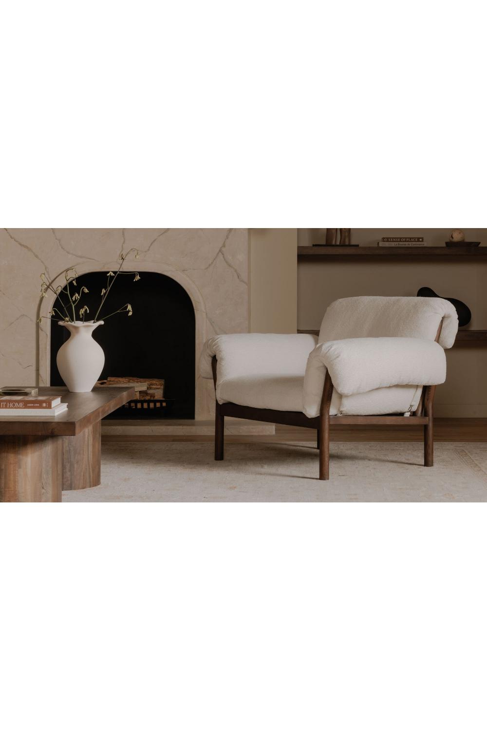 Modern European furniture - Ash-Framed Lounge Chair - www.oroa.com