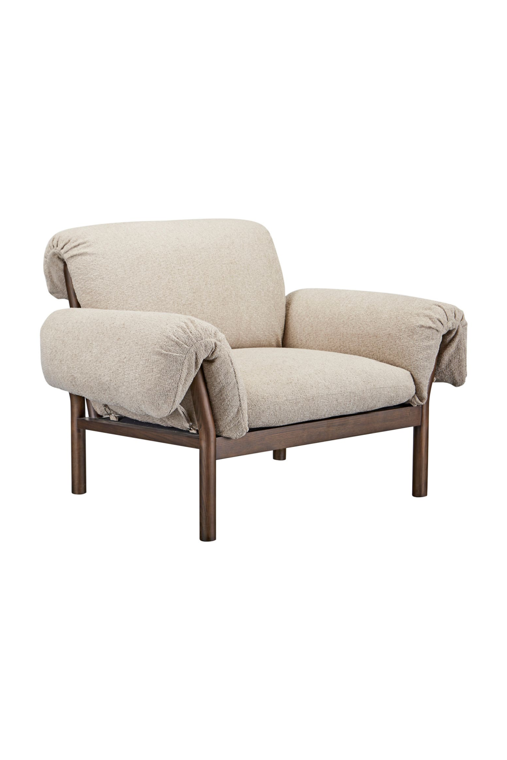 Modern European furniture - Ash-Framed Lounge Chair - www.oroa.com