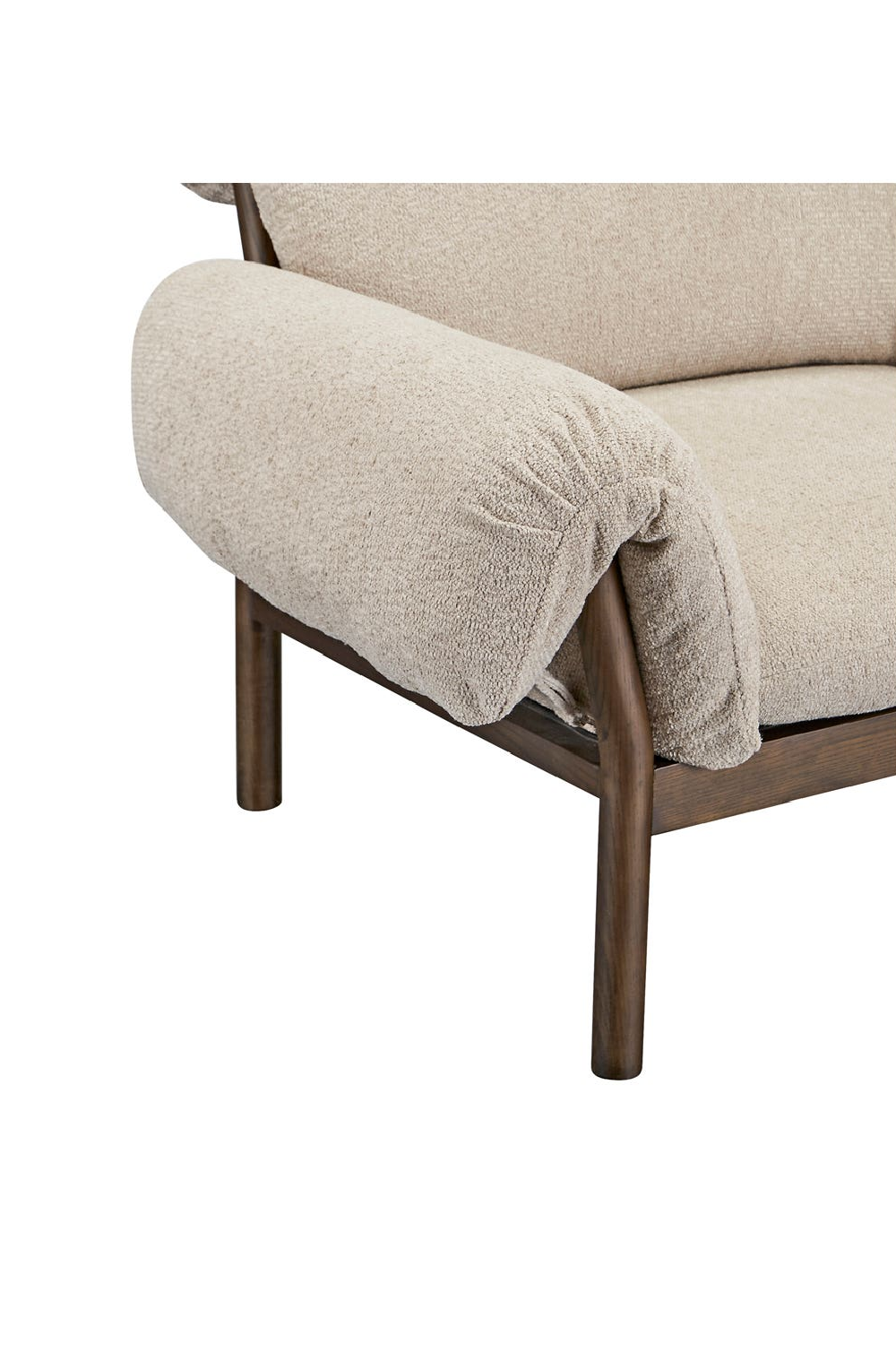 Modern European furniture - Ash-Framed Lounge Chair - www.oroa.com