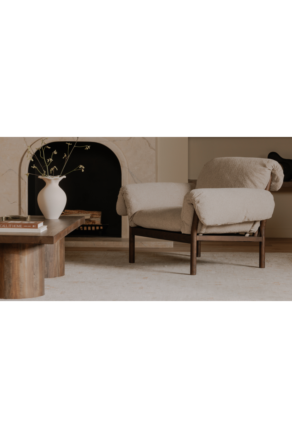 Modern European furniture - Ash-Framed Lounge Chair - www.oroa.com