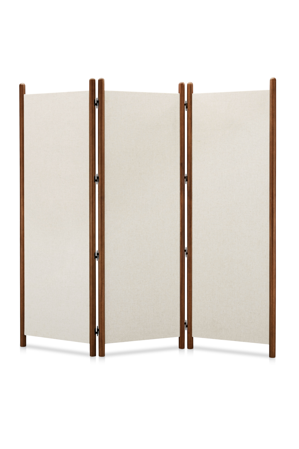 Modern European furniture - White Linen Blend Screen - www.oroa.com