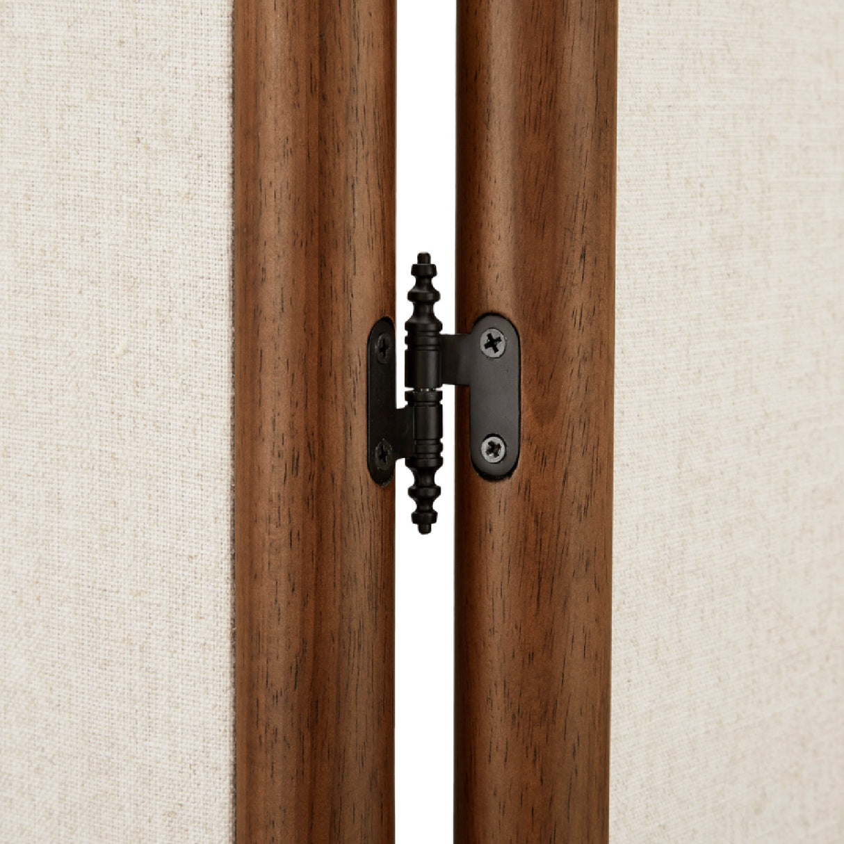 Modern European furniture - White Linen Blend Screen - www.oroa.com
