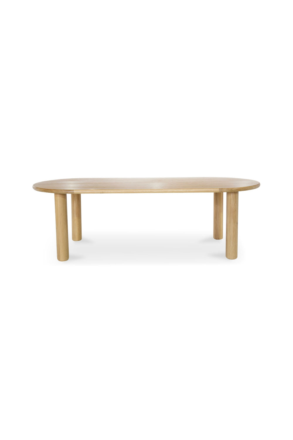 Modern European furniture - Light Oak Oval Dining Table - www.oroa.com