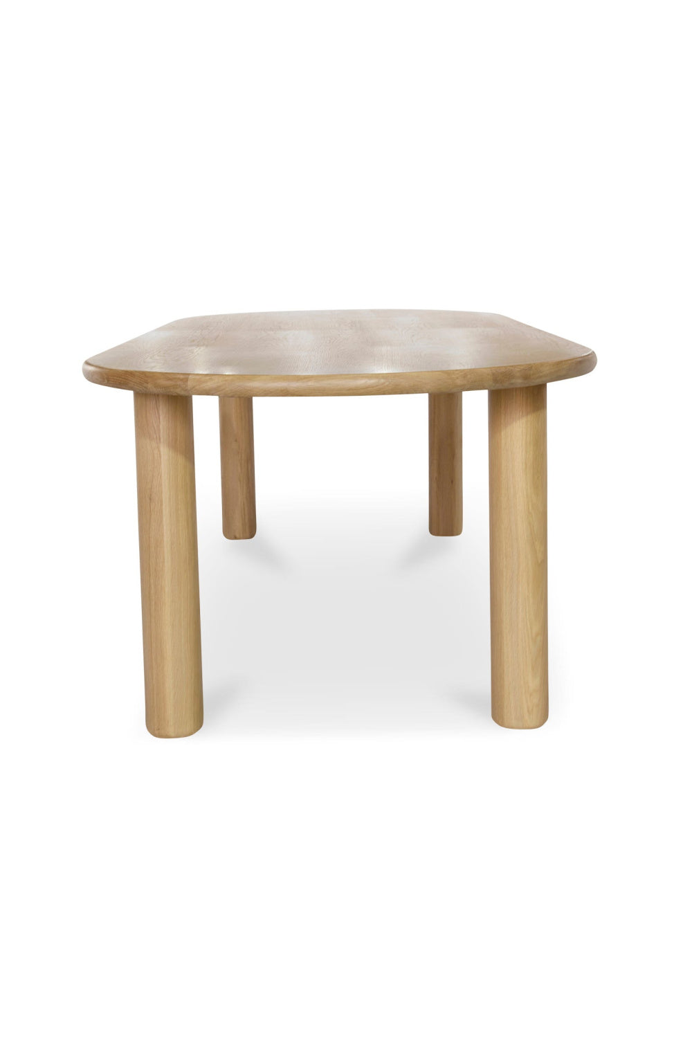 Modern European furniture - Light Oak Oval Dining Table - www.oroa.com