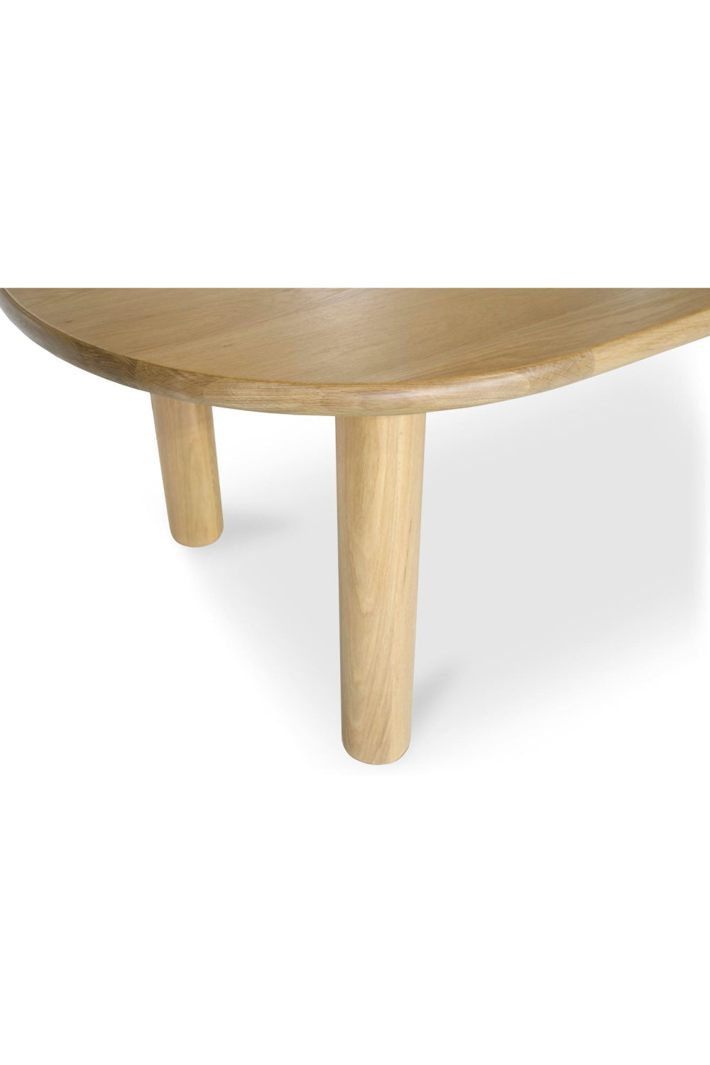 Modern European furniture - Light Oak Oval Dining Table - www.oroa.com
