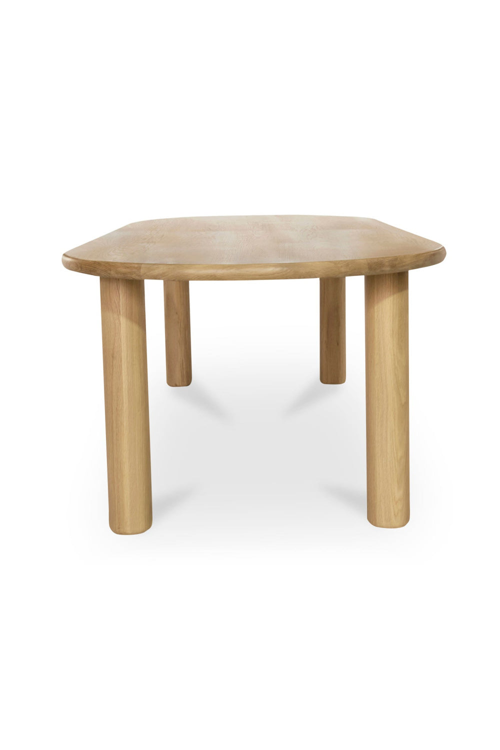 Modern European furniture - Light Oak Oval Dining Table - www.oroa.com