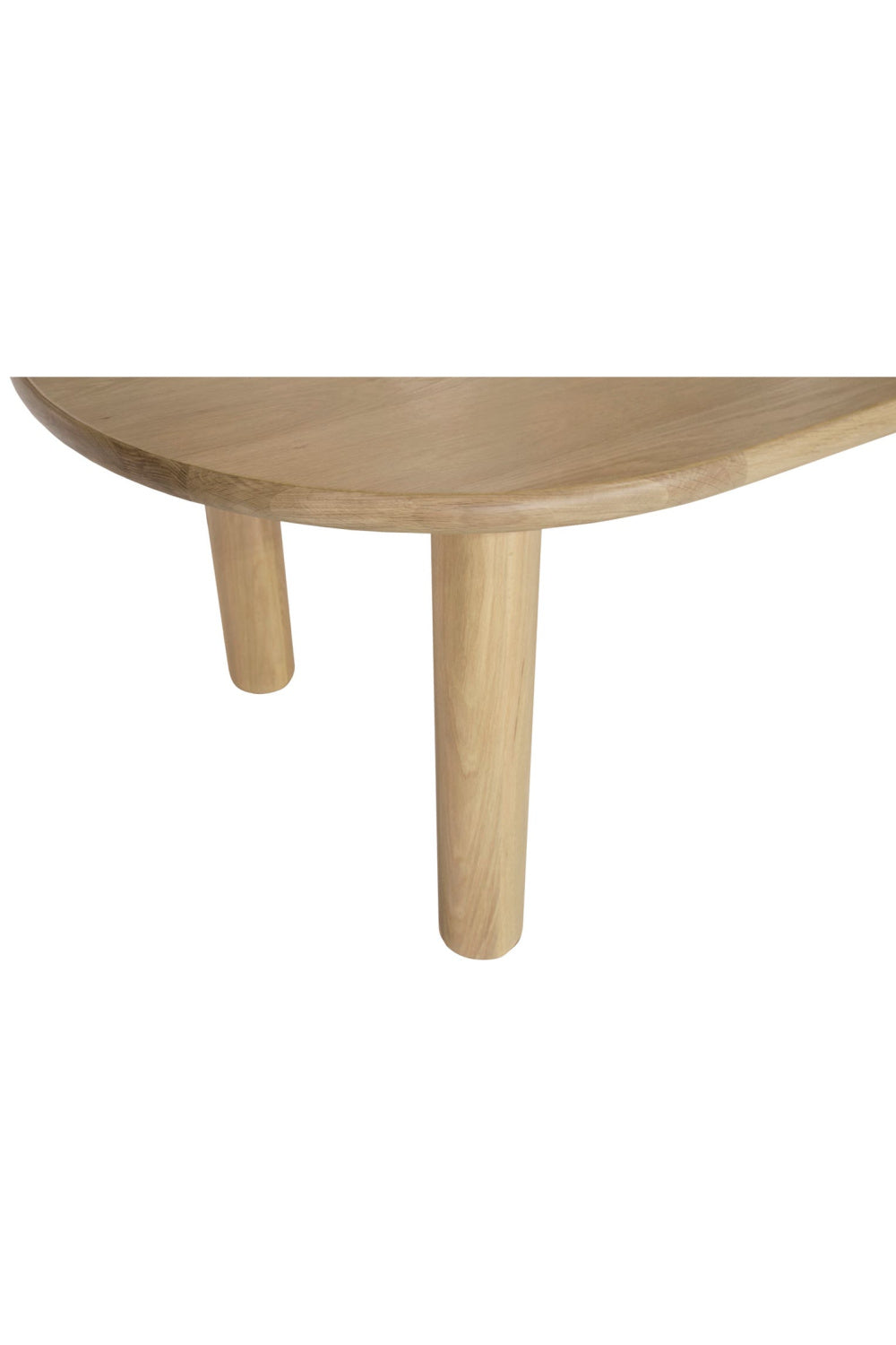 Modern European furniture - Light Oak Oval Dining Table - www.oroa.com