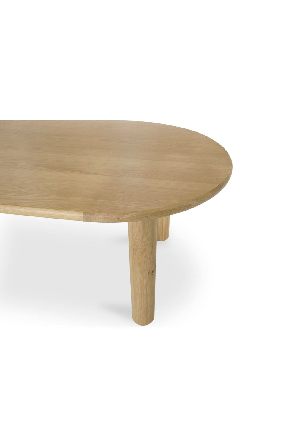 Light Oak Oval Dining Table | Novi Living Milo | Oroa.com