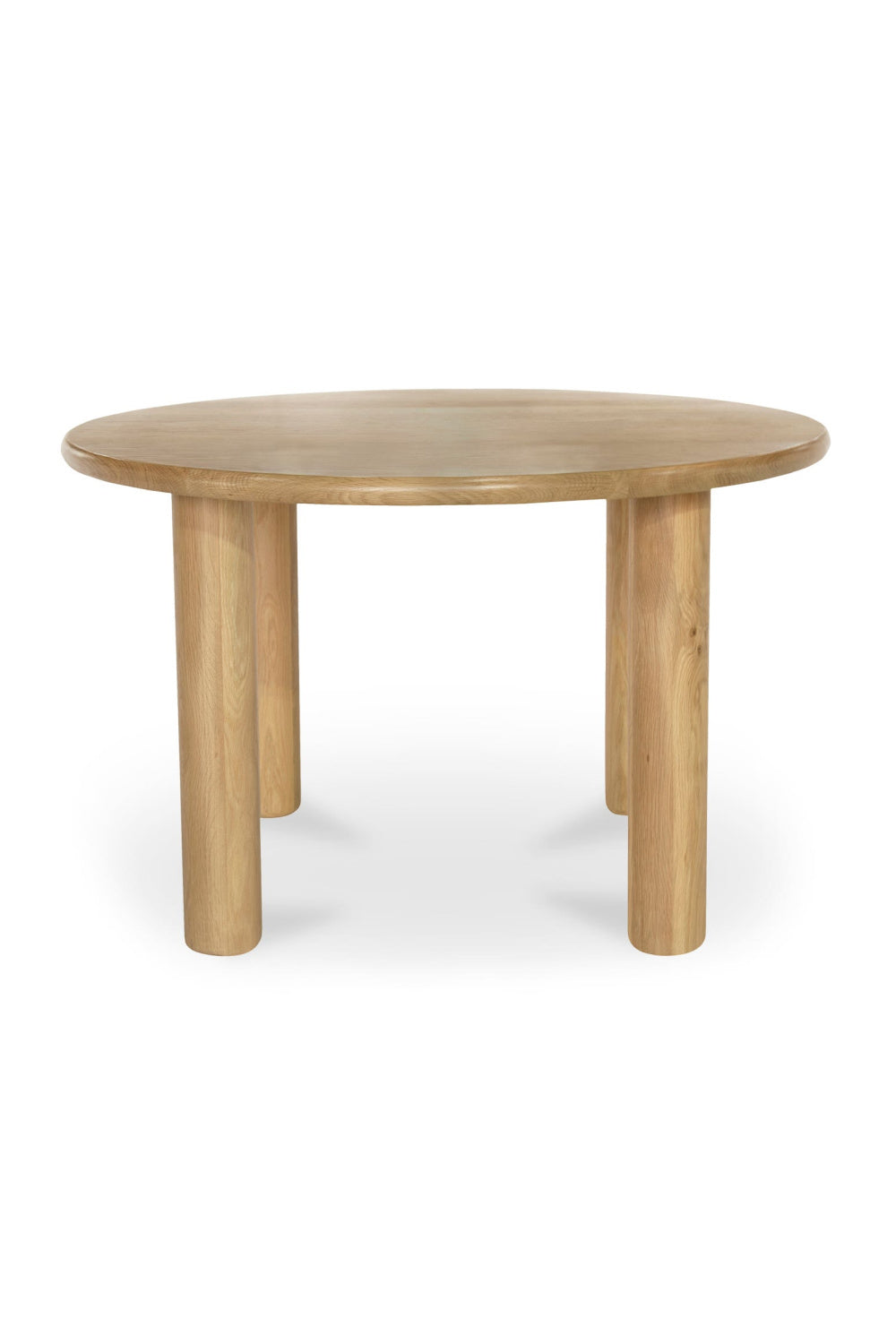 Solid Oak Round Dining Table | Novi Living Milo