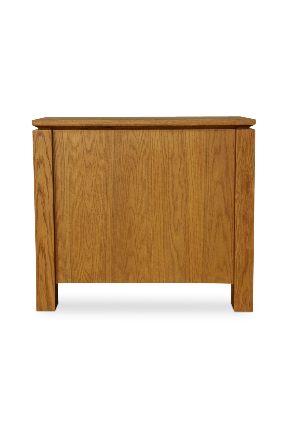 Oak Rustic 2-Drawer Nightstand | Novi Living Brook | Oroa.com