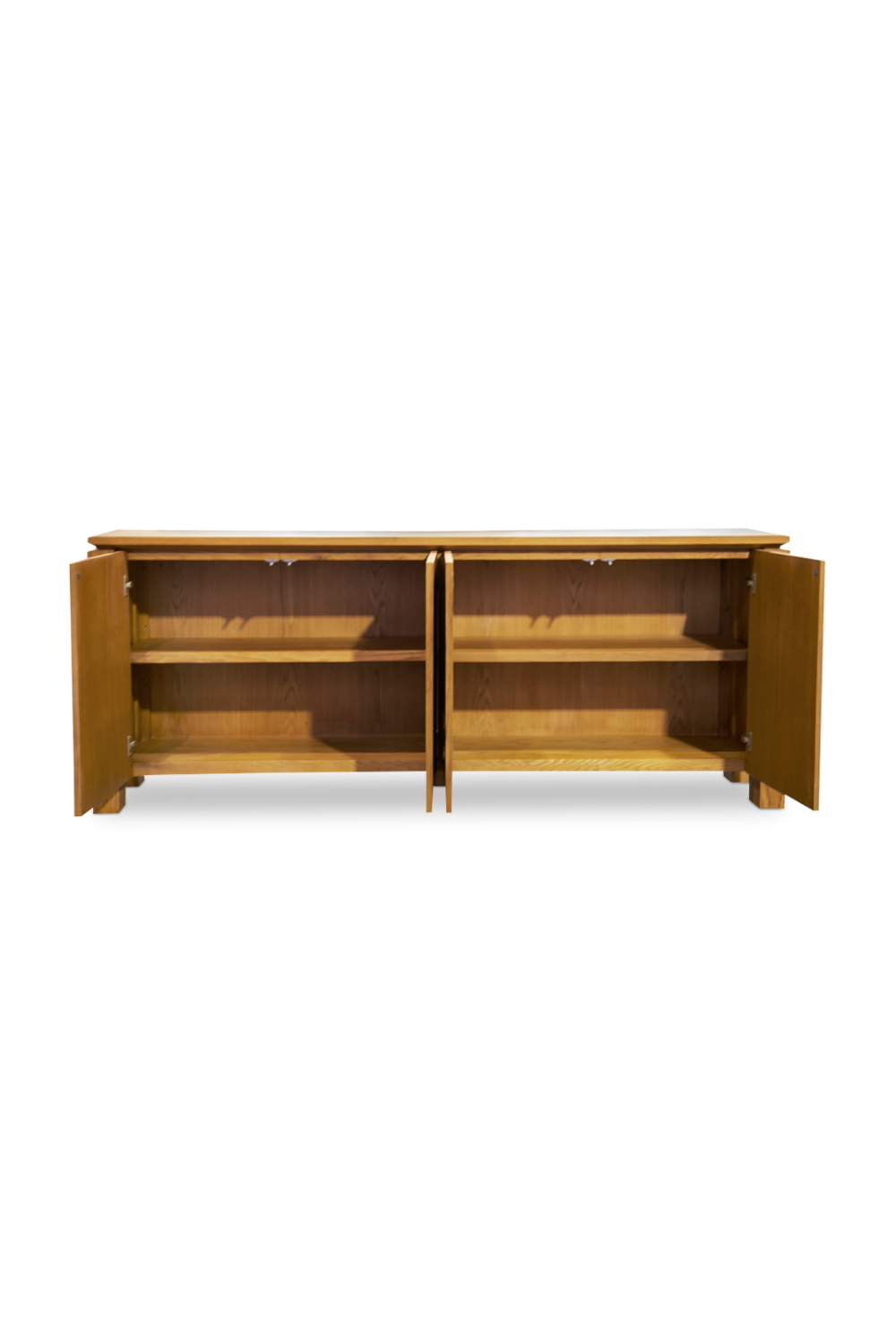 Modern European furniture - Oak Rustic 4-Door Sideboard - www.oroa.com