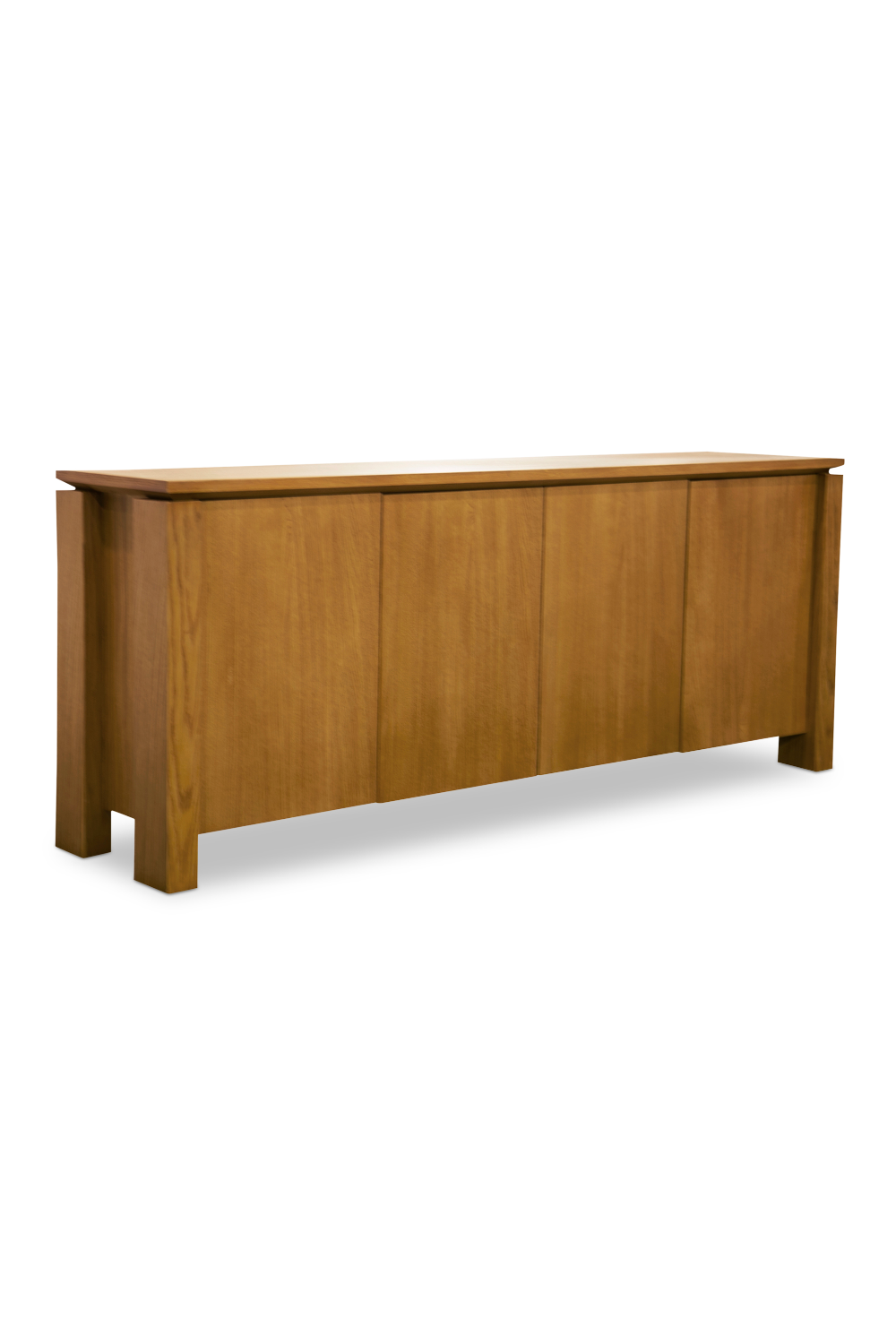 Modern European furniture - Oak Rustic 4-Door Sideboard - www.oroa.com