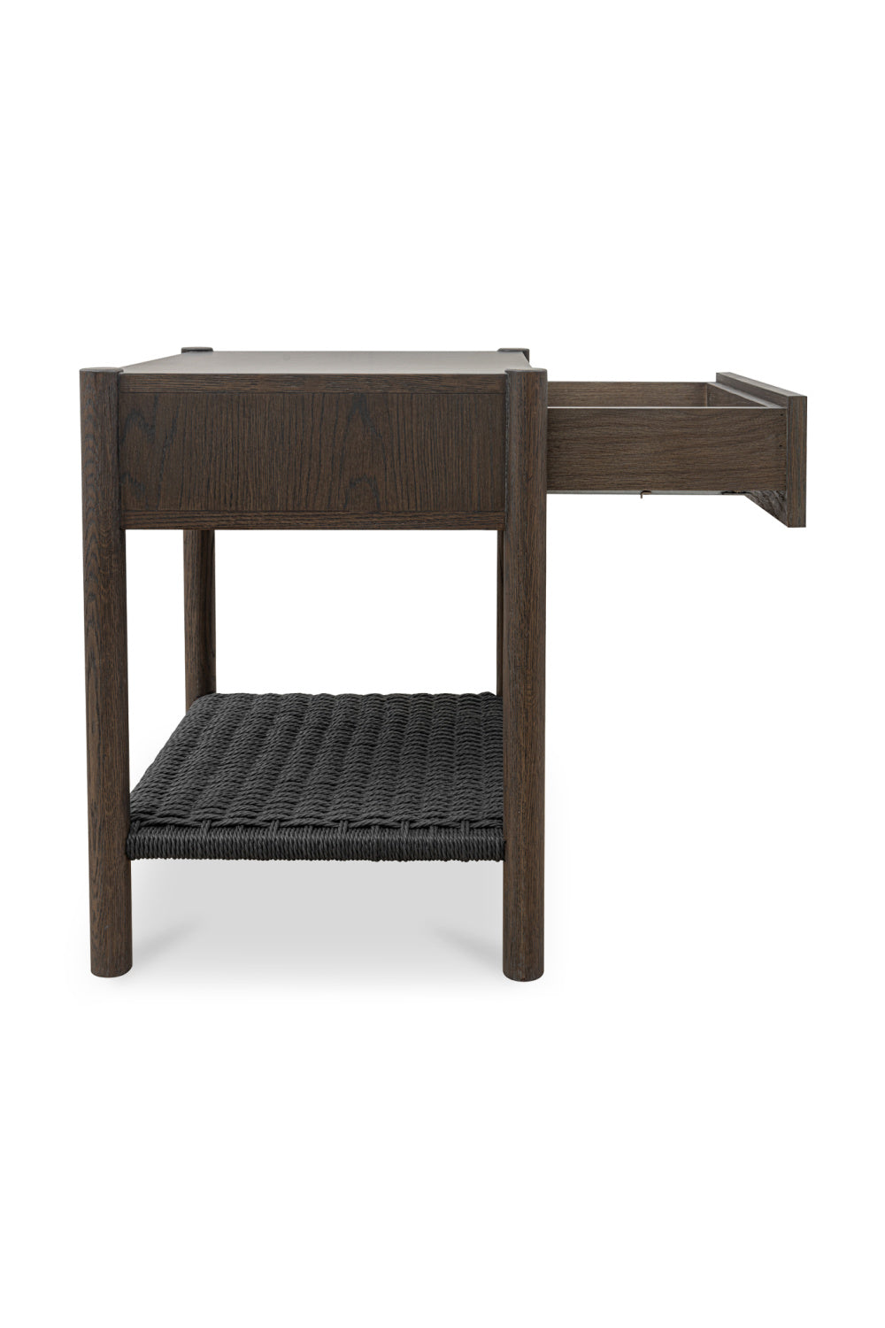 Modern European furniture - Woven Rope Accent Nightstand - www.oroa.com