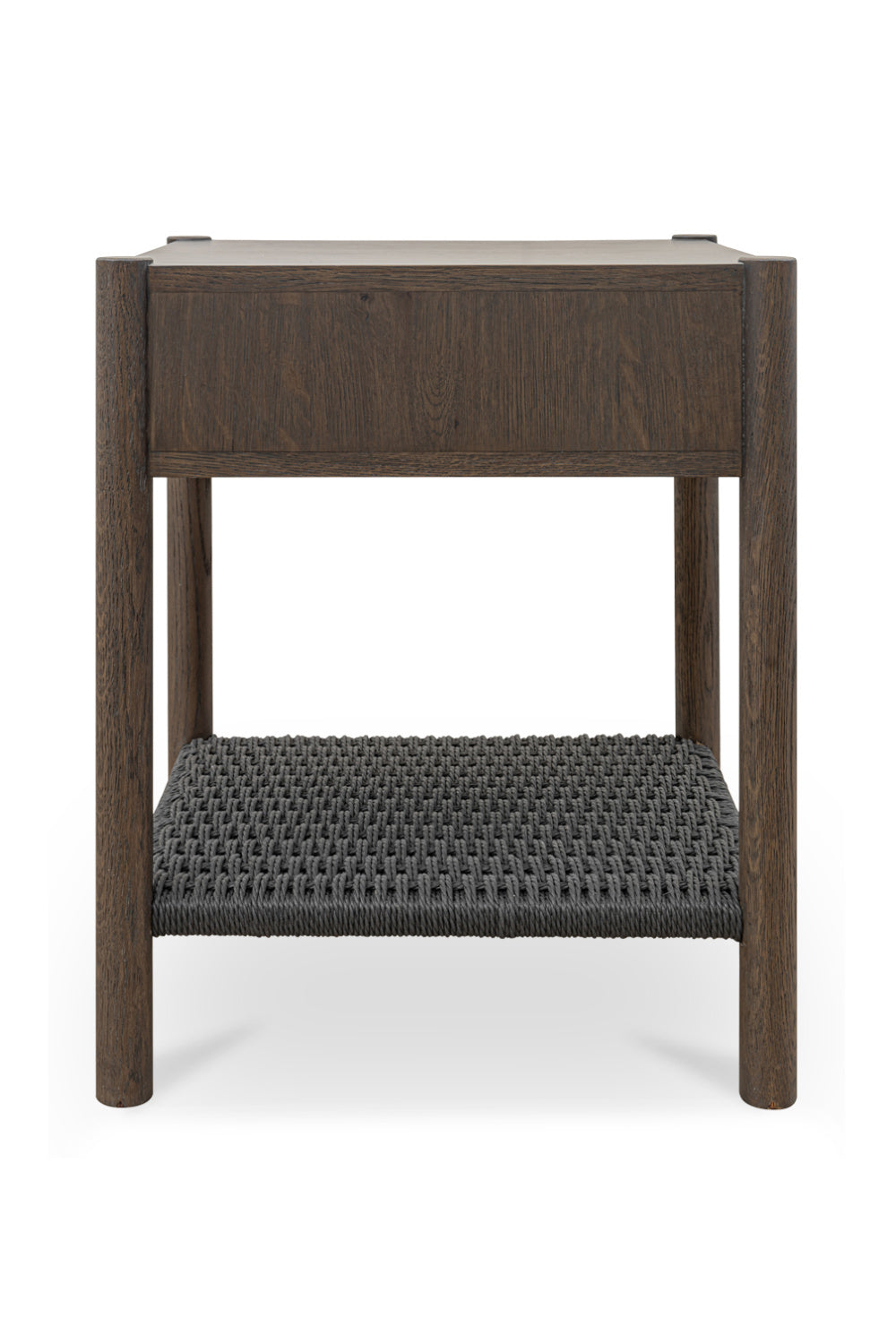 Woven Rope Accent Nightstand | Novi Living Millie | Oroa.com