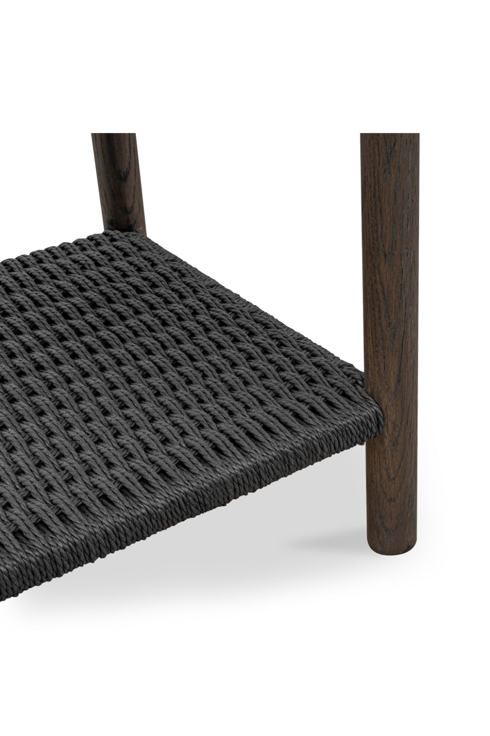 Woven Rope Accent Nightstand | Novi Living Millie | Oroa.com