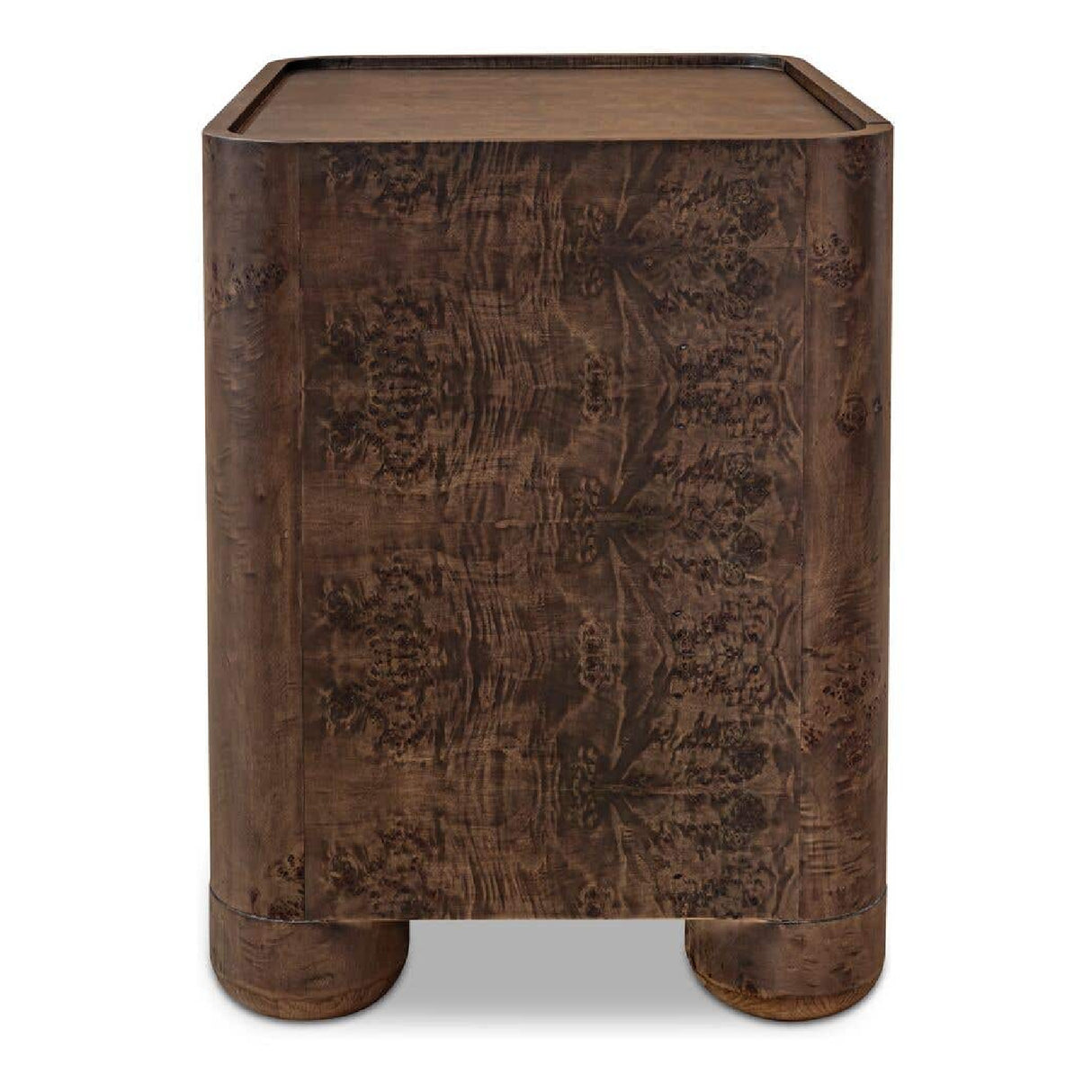 Modern European furniture - Solid Oak 2-Drawer Nightstand - www.oroa.com