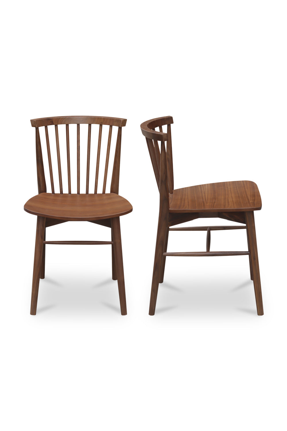 Modern European furniture - Spindle-Back Dining Chairs (2) - www.oroa.com